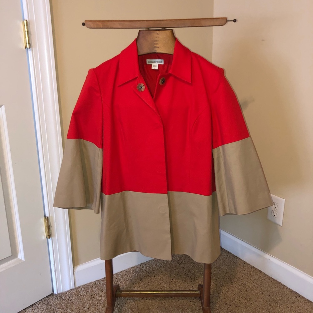 Coldwater creek color block jacket